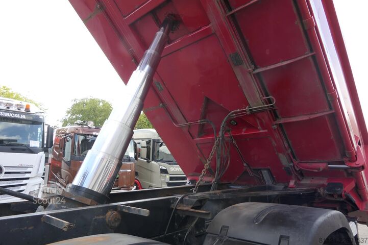 Tipper med kran MAN TGS 26.480 | 6X6 | 2 Side Tipper + Hydraulic du...