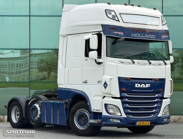 Standaard trekker DAF XF 460 FTG SSC INTARDER / RETARDER 6x2 TWINSTEER