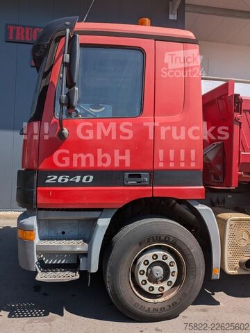Camion ribaltabile trilaterale MERCEDES-BENZ Actros 2640 / 6X4 / EPS / German/  Meiller BORDM