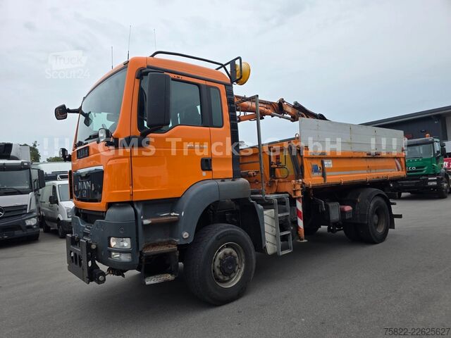 Autre MAN TGS 18.320 / 4X4 ALLRAD / Meiller / Kran FUNK