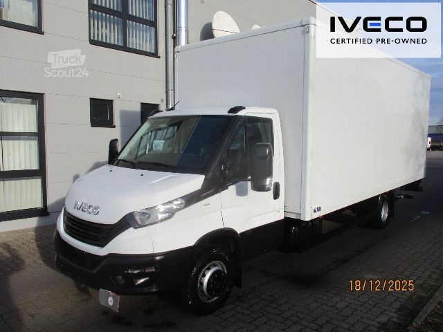 Vrachtwagen met bakwagen IVECO 70C18HA8/P Koffer/LBW - wenig Km -