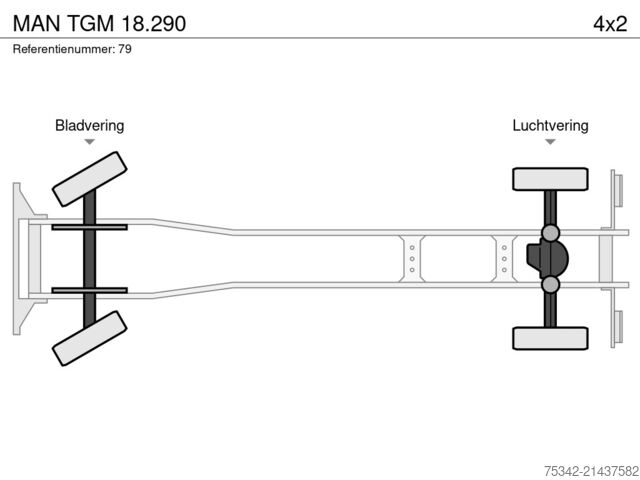 Tankfartyg MAN TGM 18.290