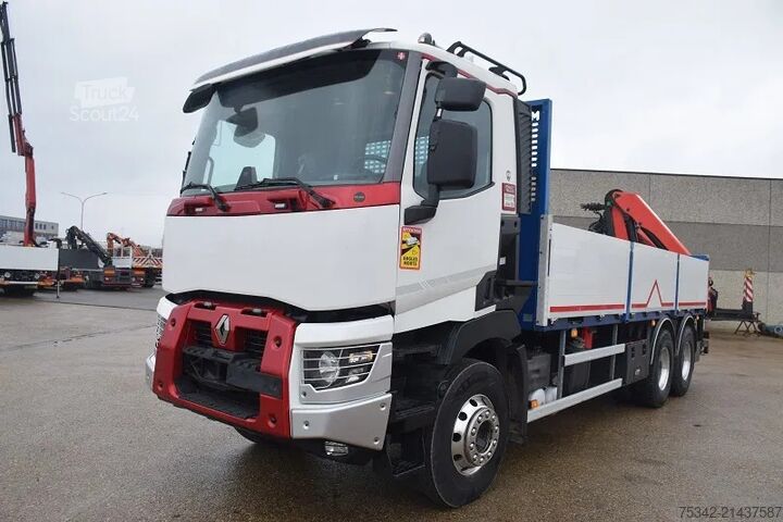 Lastplattform Renault C480 + Palfinger