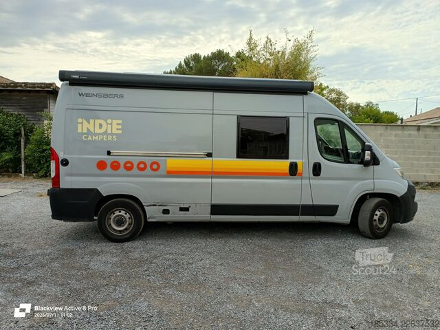 عربة التخييم 2023 Fiat Ducato Weinsberg Carabus Manuel | Toit relevable