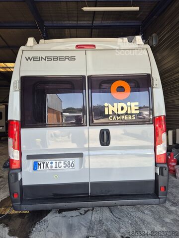 عربة التخييم 2023 Fiat Ducato Weinsberg Carabus Manuel | Toit relevable