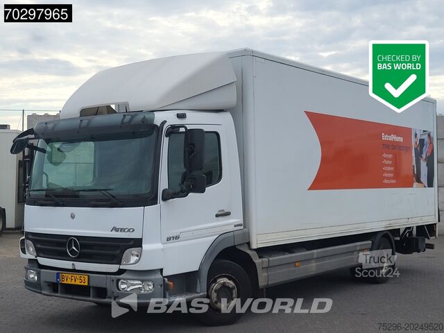 Valise Mercedes Atego 816 4X2 8tonner Automatic Ladebordwand Eu...