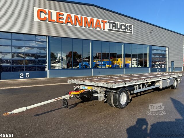 Yükleme platformu Jumbo 2-assige aanhangwagen