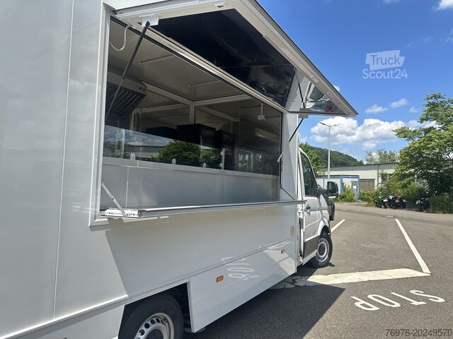 Satış kamyoneti, yemek kamyonu, atıştırmalık kamyonu Volkswagen Food Truck, Imbisswagen, Foodtruck Neu