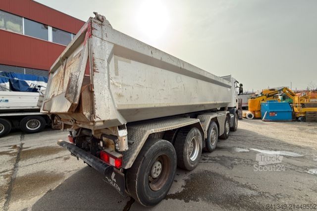 Camión volquete SCANIA G490 10x4 Unfall