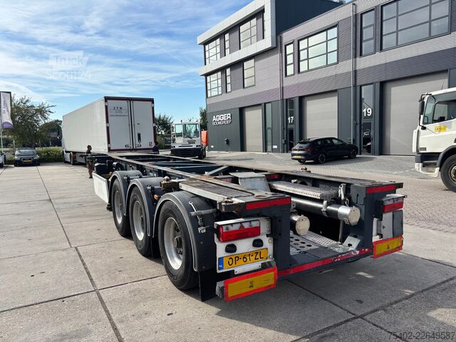 Transport af containere LAG O-3-CC / Tank Chassis 20-30FT / BPW + Disc