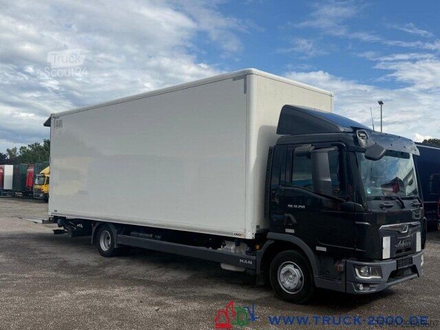 Camion caisson MAN TGL 12.250 Koffer 7.20m Ladebordwand1.5t. 1.Hand