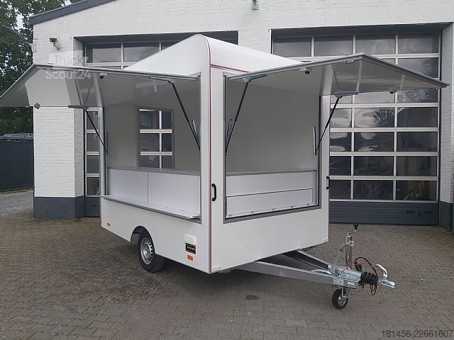 Prodejní príves trailershop Infostand Markt Promotion Präsentation Lagerverkauf 2te wahl