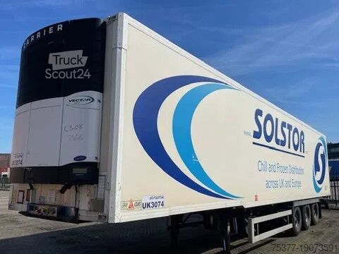 Refrigerated/freezer transport Gray and Adams Frigo/carrier Vector 1850 MT,Multitemp,BPW asse...