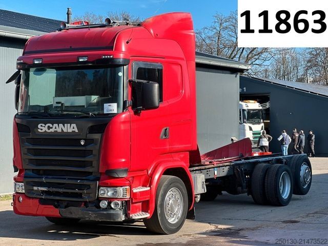 Châssis de camion SCANIA R450 6x2 LL AEB Retarder ACC LDW