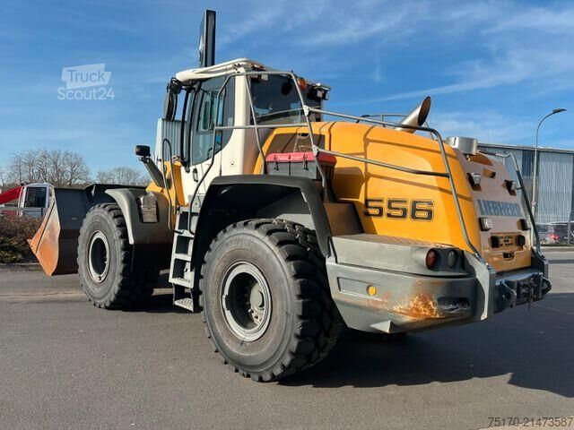 погрузчик Liebherr L 556 / 5.574h / Waage / Zentralschmierung