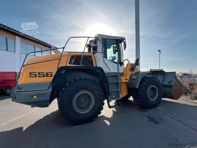 погрузчик Liebherr L 556 / 5.574h / Waage / Zentralschmierung