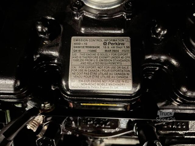 Aggregato Perkins 403D-15 - 15 kVA Generator - DPX-19800