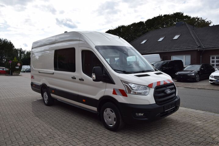 فان بسقف مرتفع Ford Transit  350 L4 Trend DOKA 6-Sitzer Maxi AHK