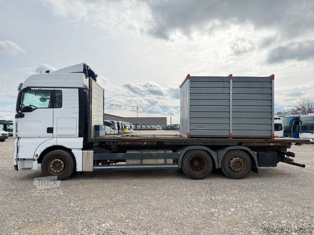 Camião de plataforma MAN 26.440 TGX - 6x2 - Retarder