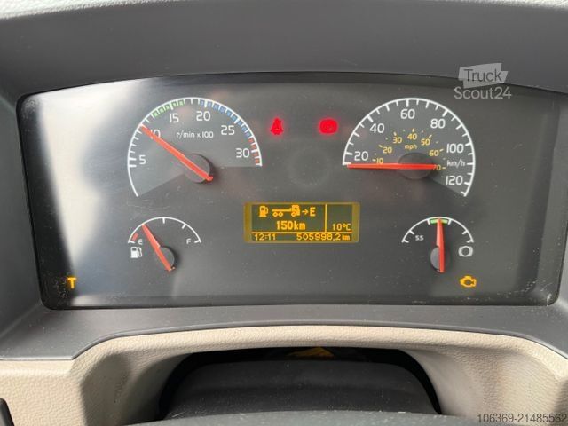 Kastes kravas automašīna VOLVO FL240 4x2 Closed box 6,30 m.