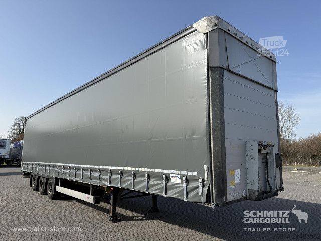 Atvira puspriekabė su tentu Schmitz Cargobull Curtainsider Mega Getränke