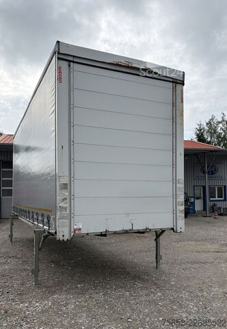 змінний кузов із платформою та тентом Wecon Jumbo XXL Innen 3090 mm Hubdach Verzinkt