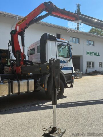 Ribaltabile trilaterale con gru PK 23001-EH Mercedes-Benz Actros 3341