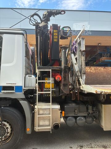 Ribaltabile trilaterale con gru PK 23001-EH Mercedes-Benz Actros 3341