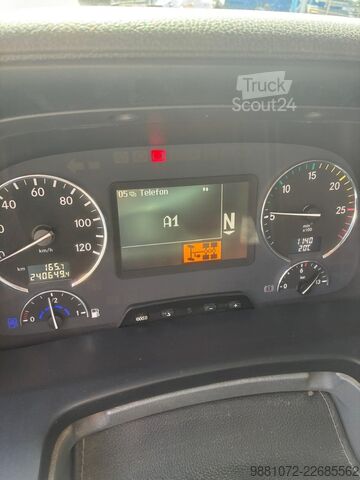 Ribaltabile trilaterale con gru PK 23001-EH Mercedes-Benz Actros 3341