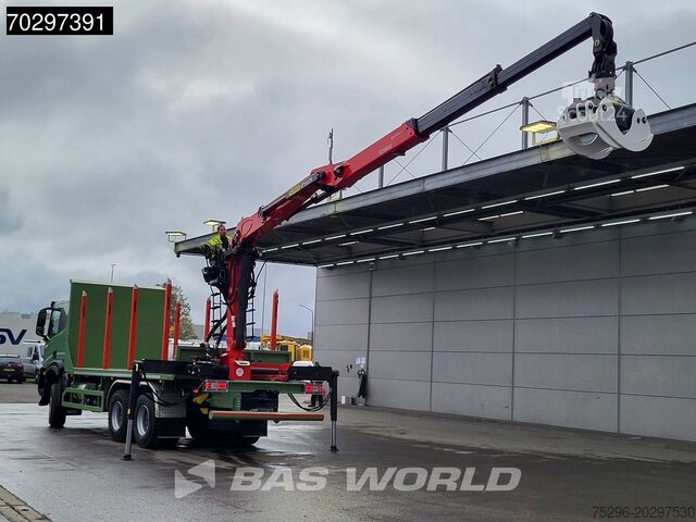 شاحنة الأخشاب Iveco T-Way 450 6X6 UNUSED! Palfinger Q150Z Crane Ret...