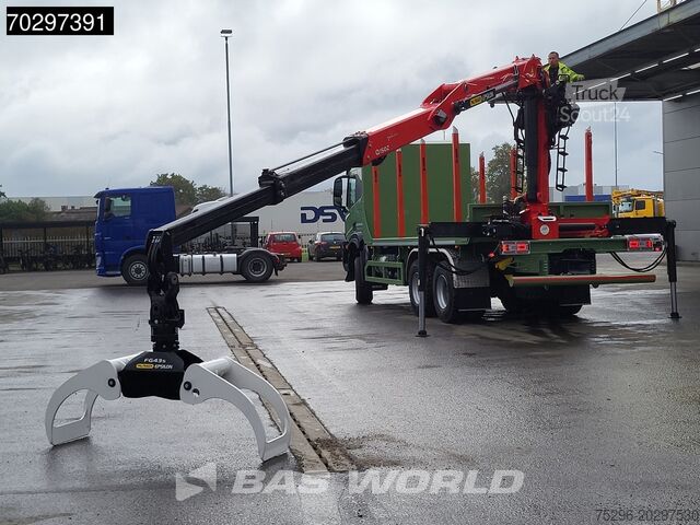 شاحنة الأخشاب Iveco T-Way 450 6X6 UNUSED! Palfinger Q150Z Crane Ret...