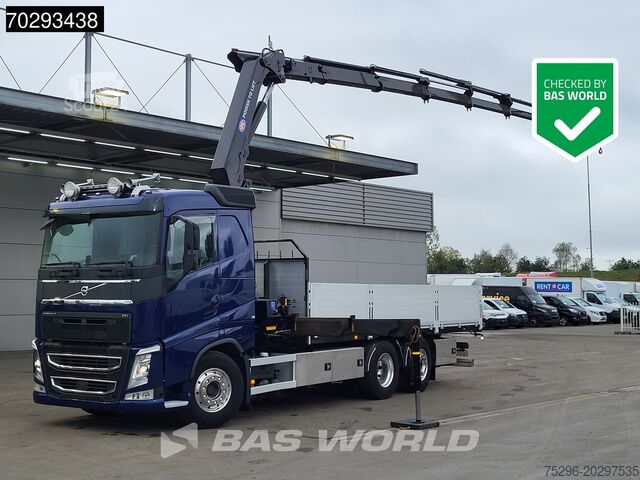 Ladepritsche Volvo FH 500 FH 6X2 HMF 2620K-RC Crane Xenon Lift+Ste...