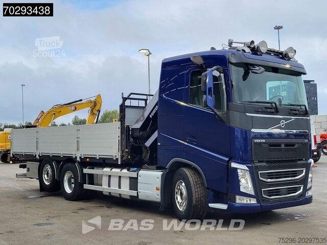 Ladepritsche Volvo FH 500 FH 6X2 HMF 2620K-RC Crane Xenon Lift+Ste...