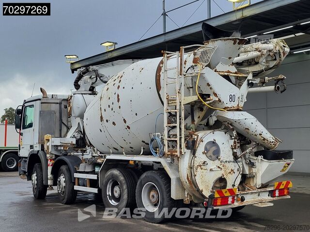 Pompe à béton Mercedes Actros 3241 8X4 7m3 Putzmeister Mixer Big-Axle ...