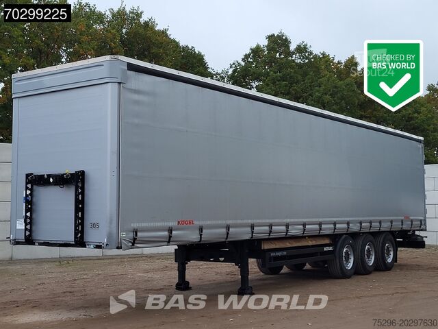 Skjutbara presenningar Kögel S24-1 TUV 02/26 Liftachse Schiebedach