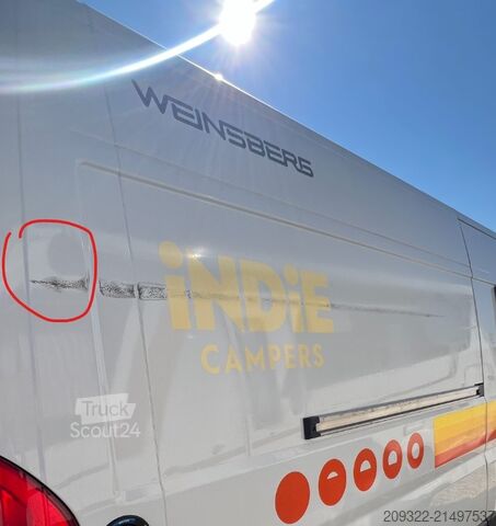 Campervan Fiat Ducato Weinsberg Carabus 600 K | 2023 | EURO 6 | Venditore professionale