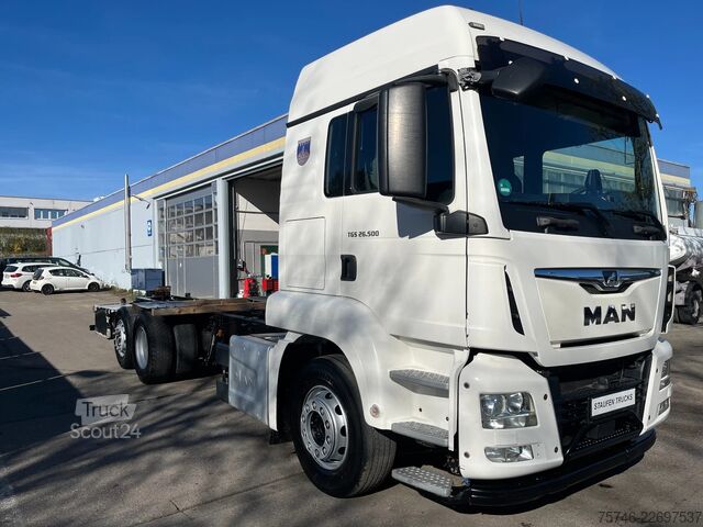 MAN TGS 26.500 FLL*Chassis*Intarder*E6C*Handgeschakeld MAN TGS 26.500 FLL*Chassis*Intarder*E6C*Schalter