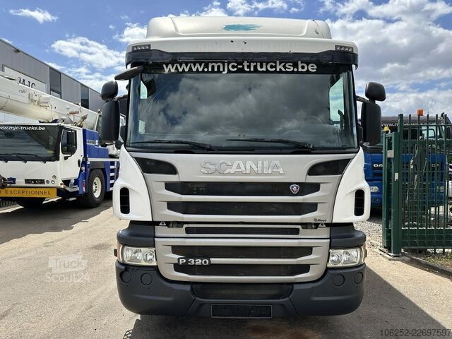 Gesloten bak Scania P320 RETARDER - CLOSED BOX 8m25 x 2m47 x 2m30 -...