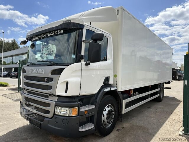 Gesloten bak Scania P320 RETARDER - CLOSED BOX 8m25 x 2m47 x 2m30 -...