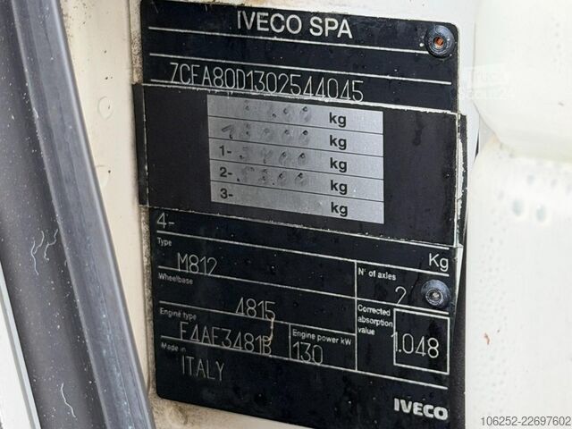 куфар Iveco EUROCARGO 80E18 CLOSED BOX 6m00 x 2m49 x 2m37 -...