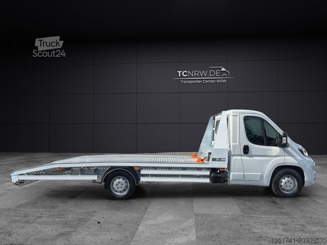 Biltransport varebil PEUGEOT Boxer Abschleppwagen AHK 3,5t Klima VDI2700 Zert