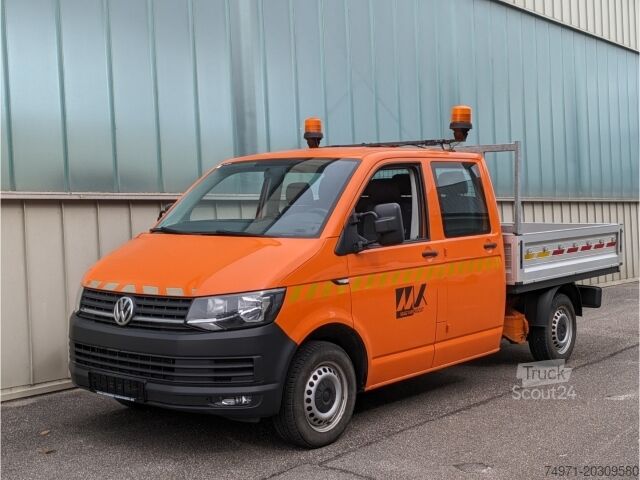 Tovornjak s ploščadjo VW T6 Transporter Pritsche DoKa LR*StndHzg AHK 6Sit