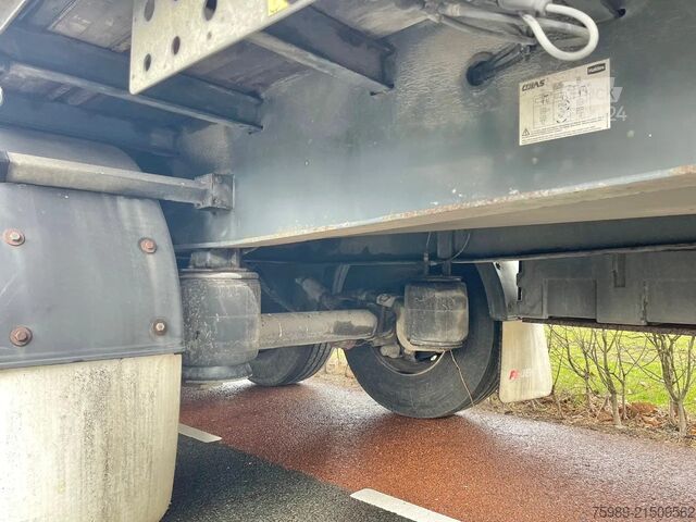 Sliding tarpaulins Fruehauf SAF, pallet box, sliding  roof