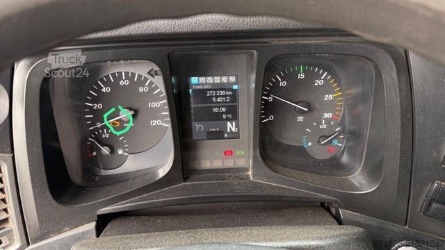 Tovornjak s kavljem za kontejnerje MAN STEYR 33S41 ABROLLCONTAINER+KRAN FASSI+CONTAINER