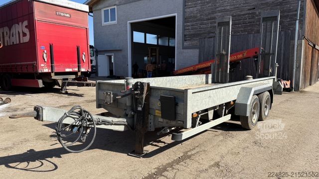 Açık dorseli römork HUMER HS TA-BS PRITSCHE+RAMPE*2017*1HAND*