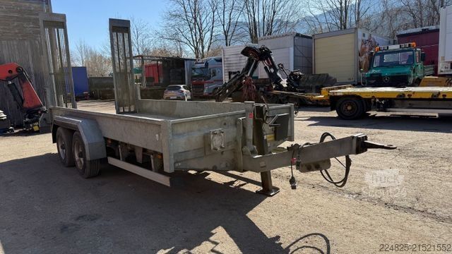 Açık dorseli römork HUMER HS TA-BS PRITSCHE+RAMPE*2017*1HAND*