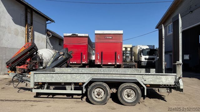 Açık dorseli römork HUMER HS TA-BS PRITSCHE+RAMPE*2017*1HAND*