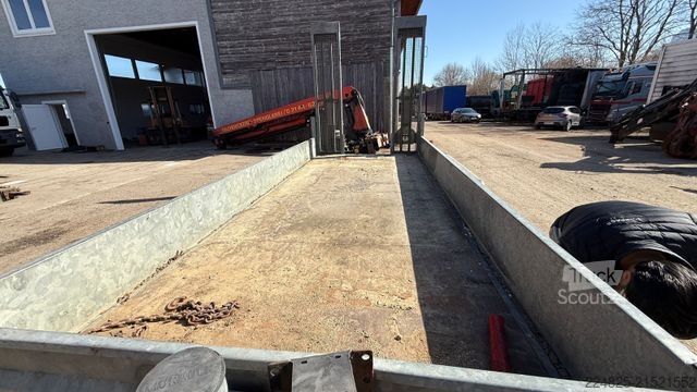 Açık dorseli römork HUMER HS TA-BS PRITSCHE+RAMPE*2017*1HAND*