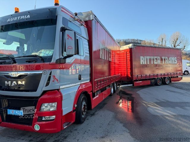 Tovornjak jumbo MAN TGX 26.440 JUMBO HÄNGERZUG*2016*1HAND*EURO6*