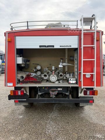 Vrachtwagen met bakwagen IVECO 75-16 AN 4x4 Turbo TLF 8/18 Feuerwehr Oldtimer